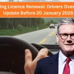 UK Driving Licence Renewal Warning: Over-70s Urged to Act Before January 2026 Deadline