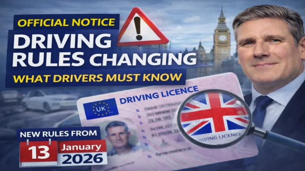 UK Driving Licence Rules 2026