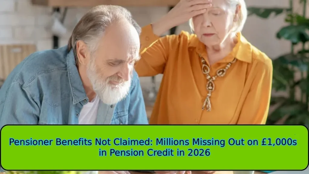 Pensioner Benefits Not Claimed