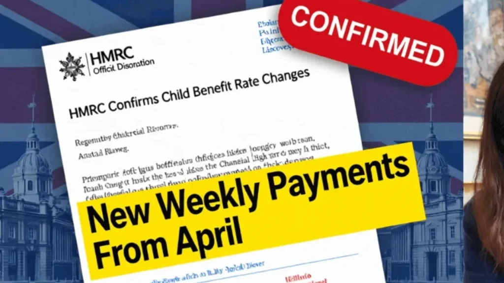 HMRC Confirms Child Benefit Rate