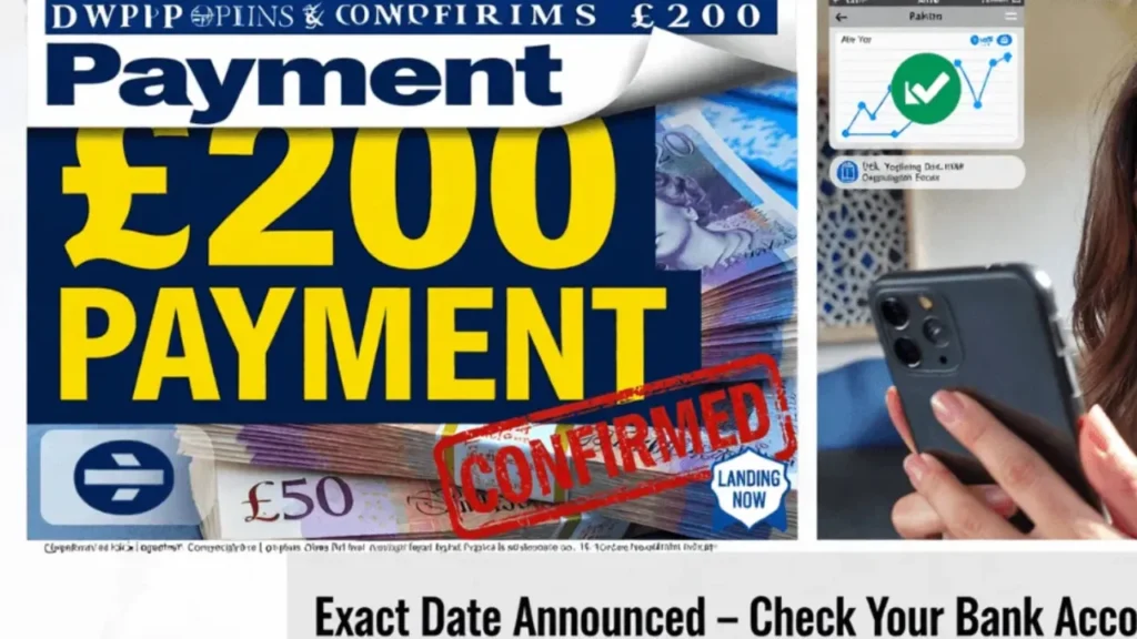 DWP Confirms £200 Payment Date