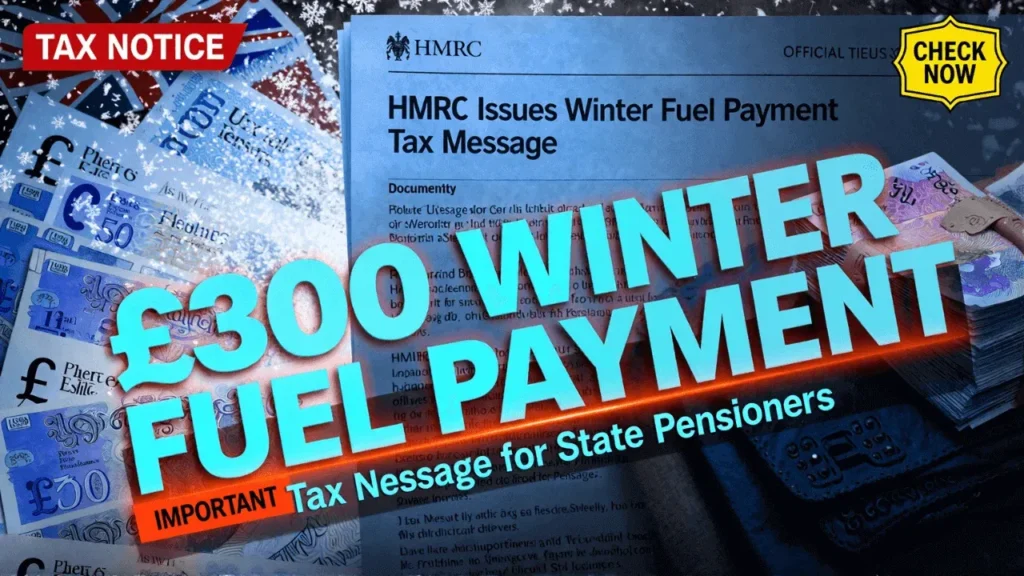 HMRC Clarifies £300 Winter Fuel Payment Tax